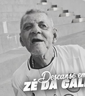 Torcedor símbolo do ASA, 'Zé da Galera', morre e deixa legado de paixão pelo clube