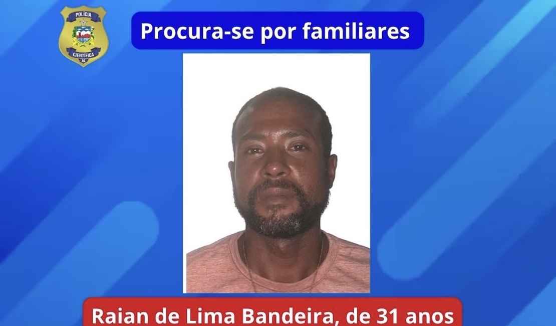 IML de Arapiraca procura familiares de andarilho natural de Fernando de Noronha (PE)