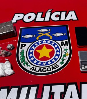 Homem é preso ao ser flagrado comercializando drogas para pagamento de dívidas em Arapiraca