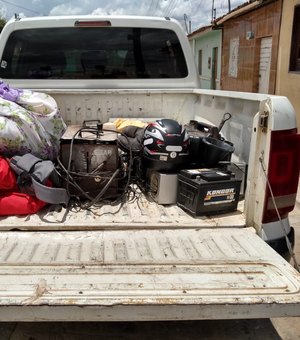 Jovem escapa da prisão após furtar bicicleta e vários objetos em Lagoa da Canoa