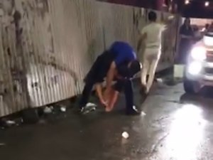 [Vídeo] RP flagra briga de homens em rua movimentada de Rio Largo