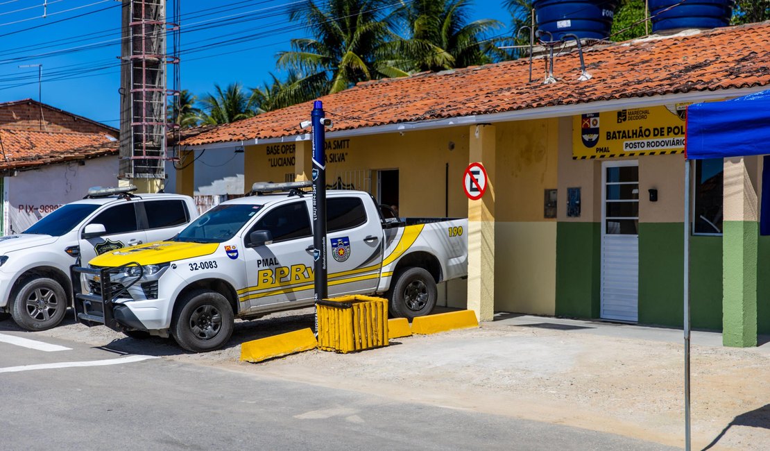 Polícia Militar inaugura nova base do Batalhão Rodoviário em Marechal Deodoro
