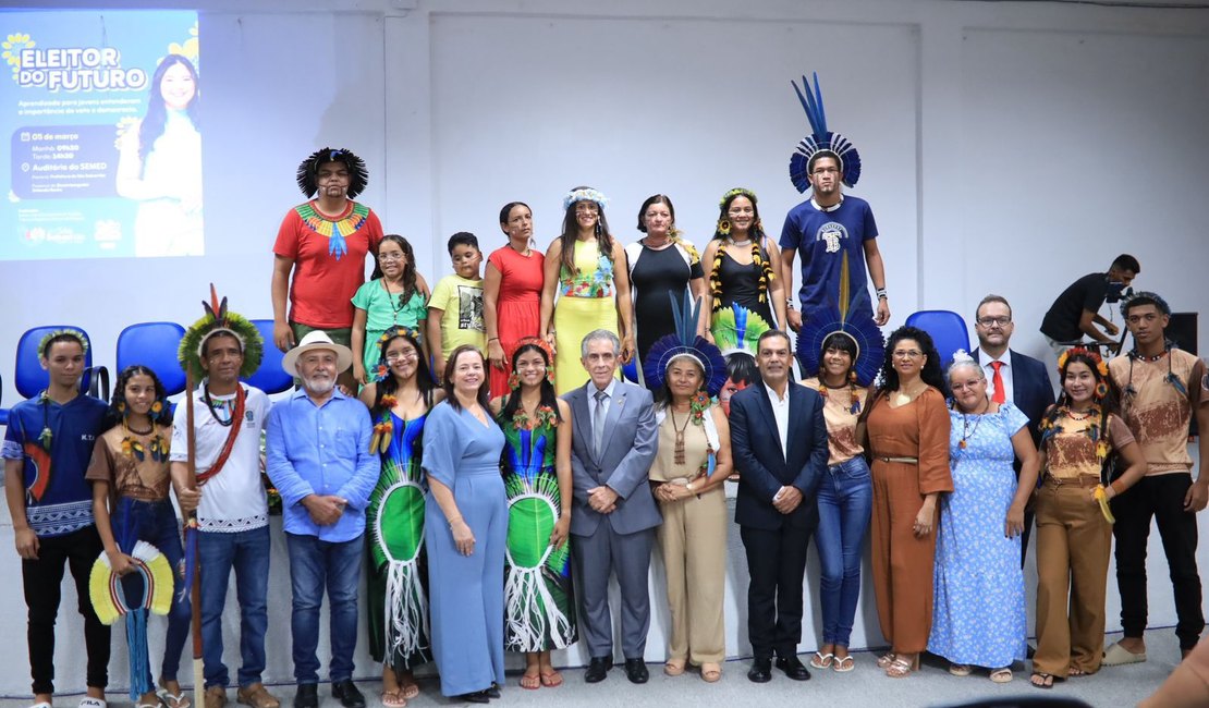 Projetos Eleitor do Futuro e Trilha da Inclusão levam educação cidadã para estudantes e comunidade de São Sebastião