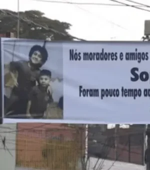 Moradores fazem protesto e pedem justiça por irmãos alagoanos mortos em SP