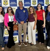 Direção da Polícia Científica faz visita técnica ao Instituto de Criminalística do Agreste
