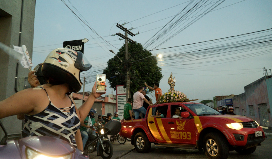 Festa da padroeira: Arapiraca realiza carreata em homenagem a Nossa Senhora do Bom Conselho