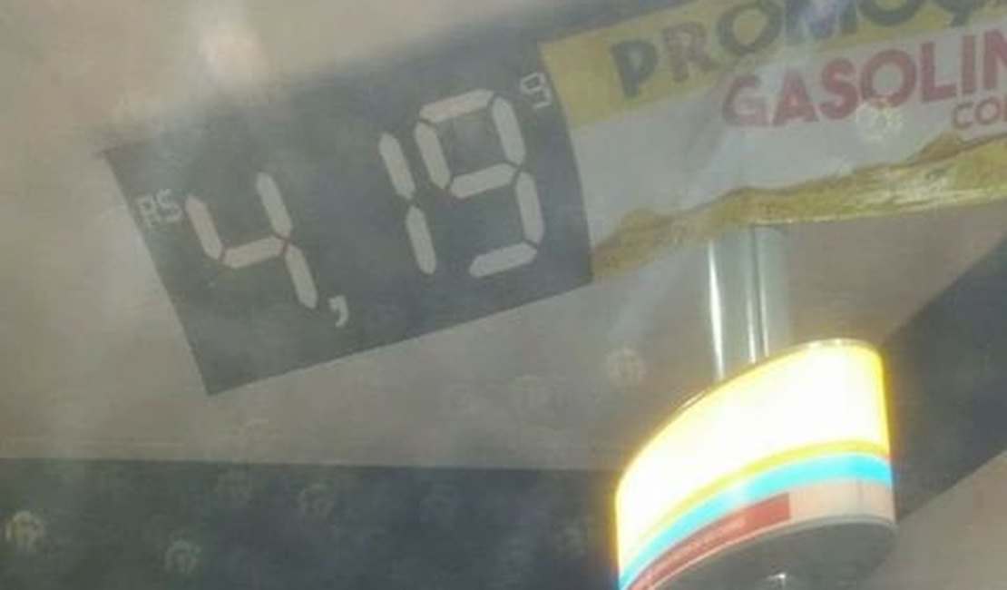 Gasolina está mais cara em Alagoas