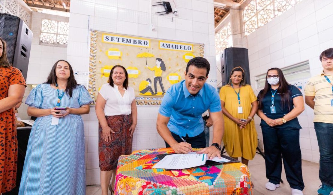 Prefeito em exercício Galba Novaes Netto autoriza reforma da USF João Macário, no Santos Dumont