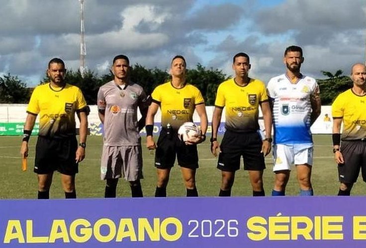 Jovens árbitros se destacam e elevam nível da arbitragem em Alagoas; Comissão aposta em novos talentos e colhe bons resultados