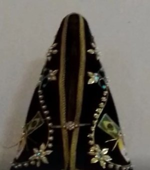 Polícia investiga furto de coroa de Nossa Senhora Aparecida em Porto Real do Colégio
