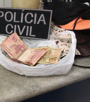PC prende suspeito de tráfico que escondia droga em caixa térmica