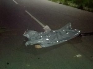 Pedestre morre atropelado enquanto tentava atravessar rodovia AL-110, em Arapiraca