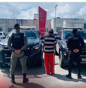 Acusado de homicídio é preso na zona rural de Porto Calvo