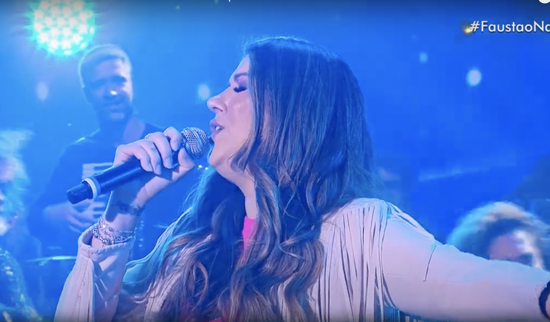 [Vídeo] Arapiraquense encanta ao cantar Marília Mendonça no Programa do Faustão