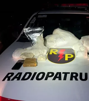 Jovem é preso com dois quilos de maconha no Jacintinho, em Maceió