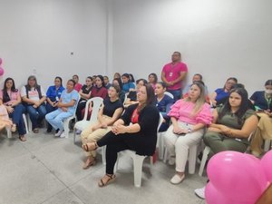 Hospital de Emergência do Agreste promove ação de prevenção ao câncer de mama