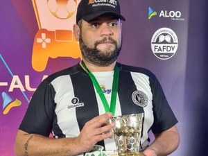 Natural de São Luiz do Quitunde, torcedor e gamer coloca o ASA na disputa do Brasileirão on-line