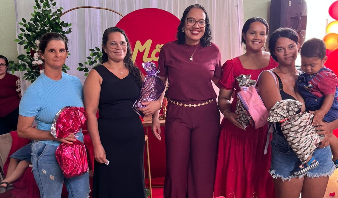 Escola José Pereira Sobrinho realiza homenagem emocionante às mães na zona rural de Arapiraca