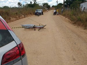 Homem é assassinado enquanto trafegava em uma bicicleta na zona rural de Arapiraca