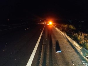 Motociclista morre após colidir com carro na rodovia BR-316 em Dois Riachos