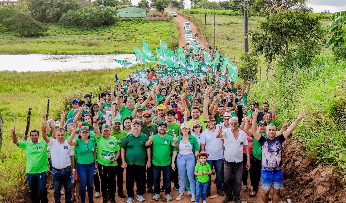 Taquarana: Em visita ao povoado Mameluco Bastinho recebe apoio e ouve reclames dos moradores