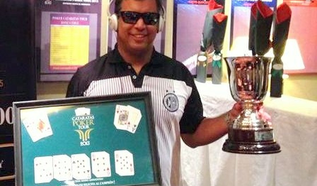 Empresário de Arapiraca vence torneio de póquer na Argentina