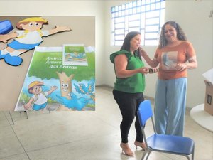 Professores de Arapiraca criam jogo literário a partir de livro infantil que conta a história de Arapiraca