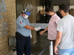 Tribunal de Justiça  de AL reabre seguindo regras do protocolo sanitário