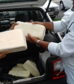 Vigilância sanitária apreende 60 quilos de queijo 'clandestino' no Agreste