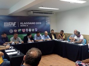 Reunião entre clubes e FAF define regulamento do Campeonato Alagoano de 2019