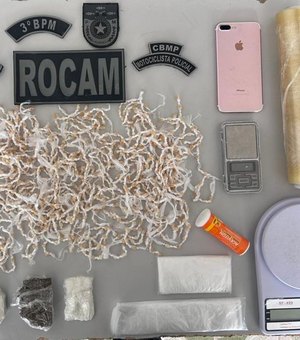 Tráfico de drogas é desarticulado em apartamento de Arapiraca