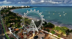 Roda-gigante de Maceió exclui número 13 e vereador comemora: ‘capital mais bolsonarista do NE’