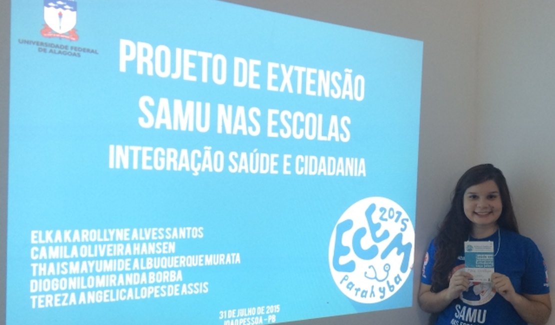 Samu nas Escolas é eleito melhor projeto de extensão universitária do País