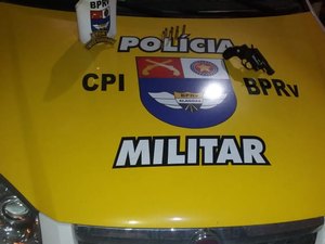 Homem é preso por porte de arma de fogo em Japaratinga