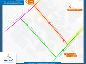 SMTT altera sentido de ruas no bairro de Mangabeiras a partir deste sábado (19)