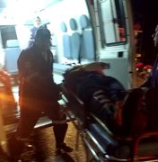 [Vídeos] Motociclista colide com jumento na AL-115 e animal morre na hora ao atravessar a pista