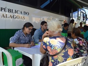 Defensoria Itinerante atende moradores da região metropolitana de Maceió