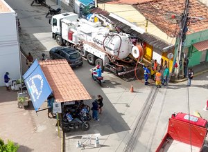 Prefeitura de Maragogi inicia operação de desobstrução de bueiros com tecnologia inovadora