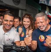 JHC diz a Arthur Lira: 'Obrigado por acreditar na mudança de Alagoas'