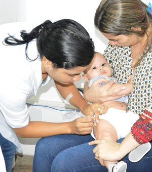 Campanha de vacinação contra o sarampo começa hoje em Alagoas