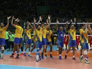 Seleção masculina de vôlei estreia com vitória de 3 a 1 sobre o México