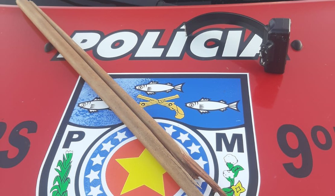 Reeducando é preso por tentar matar homem com taco de sinuca no Sertão de AL