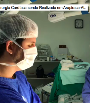 Hospital de Arapiraca está entre os melhores do Brasil em cirurgia de coração