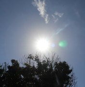 Predomínio do Sol e tempo seco neste final de semana em todo o Estado