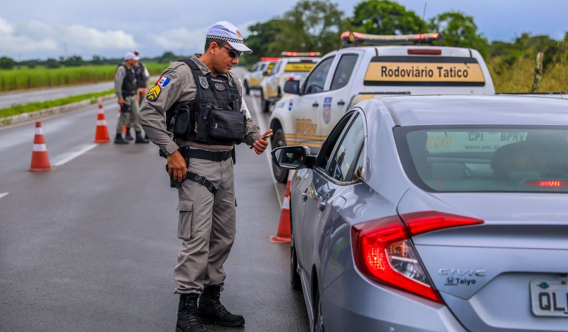 Feriadão de Corpus Christi registra uma morte e 341 autuações nas rodovias estaduais de AL