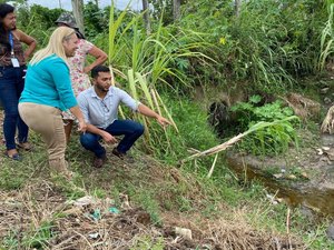 Prefeitura realiza georreferenciamento para recuperação de nascente urbanas