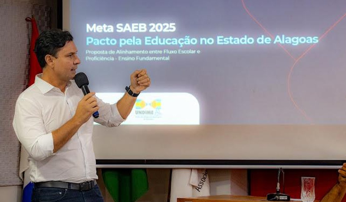 Marcelo Beltrão: 'Nossa meta é colocar os municípios de Alagoas no topo da educação no Brasil'