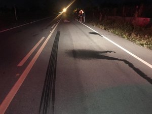 Homem é atropelado e morre em rodovia no Sertão de Alagoas