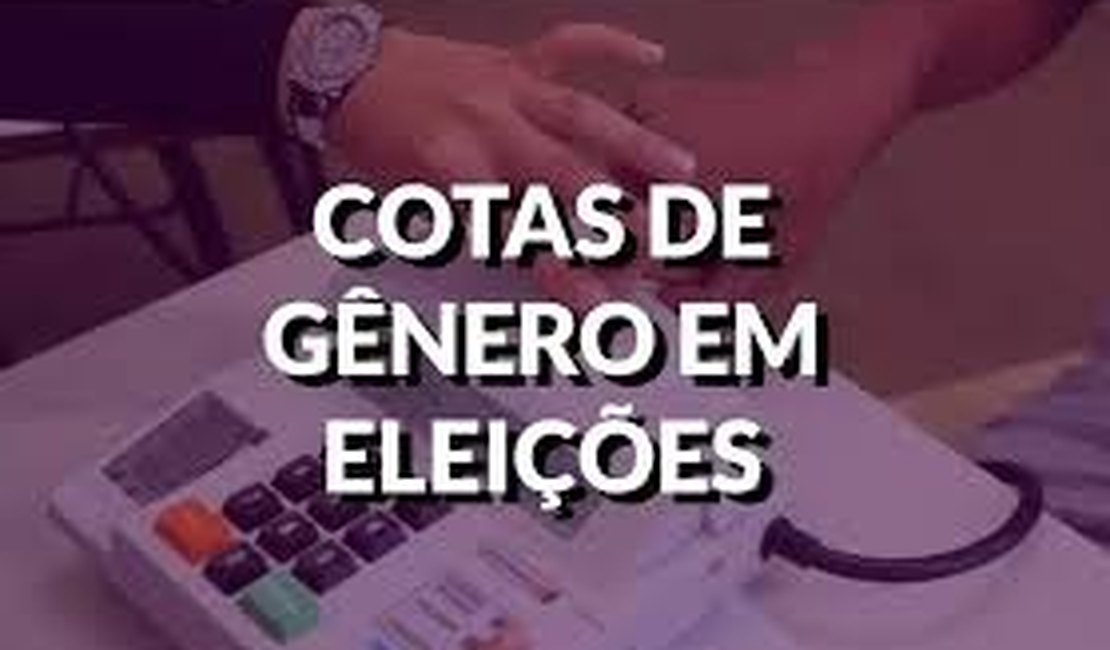 Cota de gênero; eu alertei