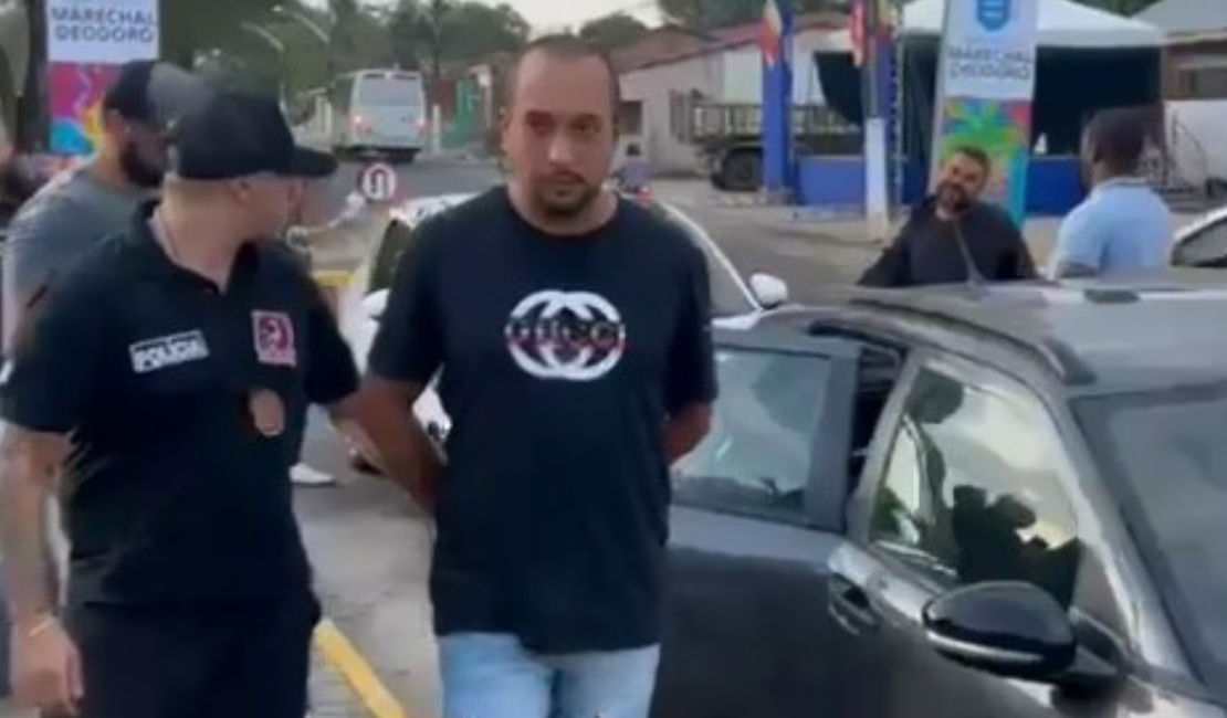 Ex-agente penitenciário foragido da justiça de SP é preso em Marechal Deodoro